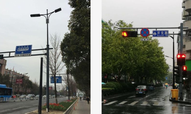 杭州（zhōu）道（dào）路交通信號（hào）共杆路燈